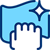 Wipes Cleaning Icon