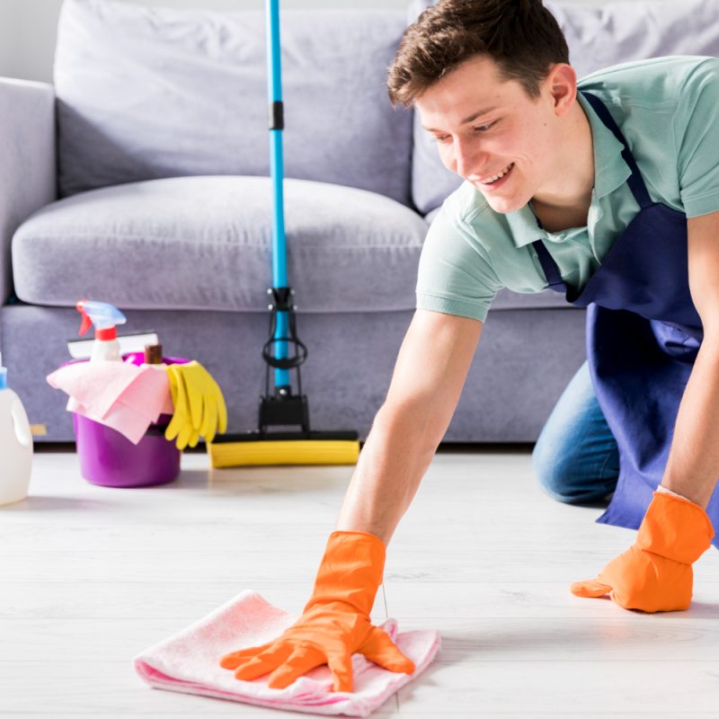 Tile Floor Cleaning