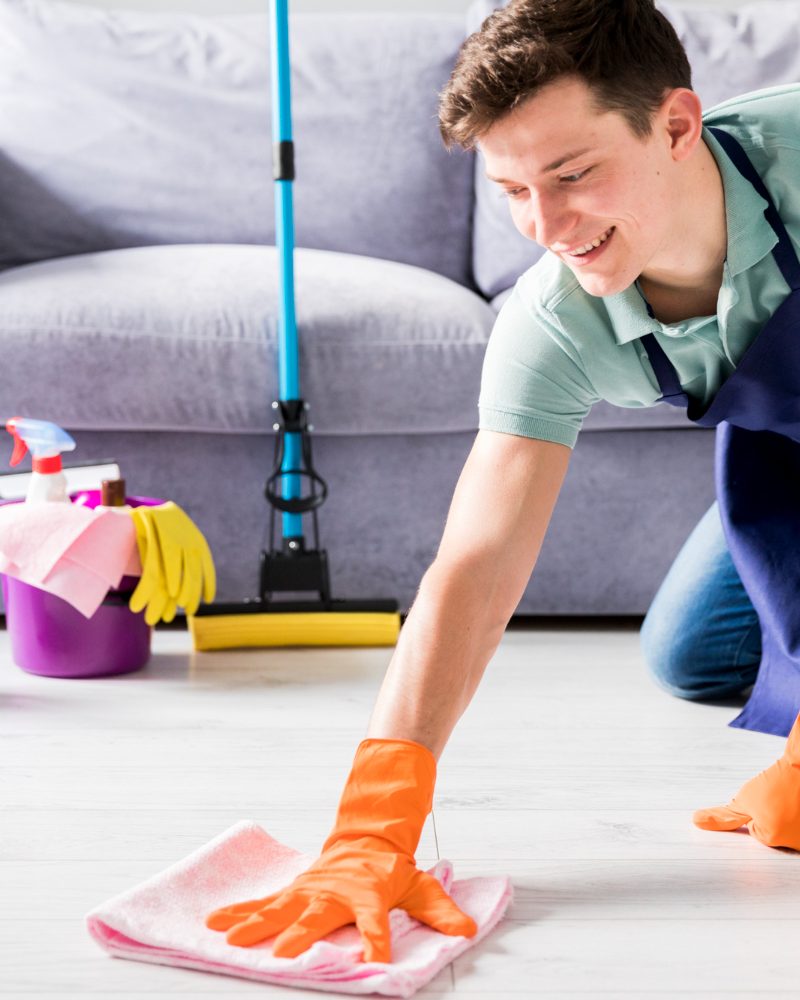 Tile Floor Cleaning